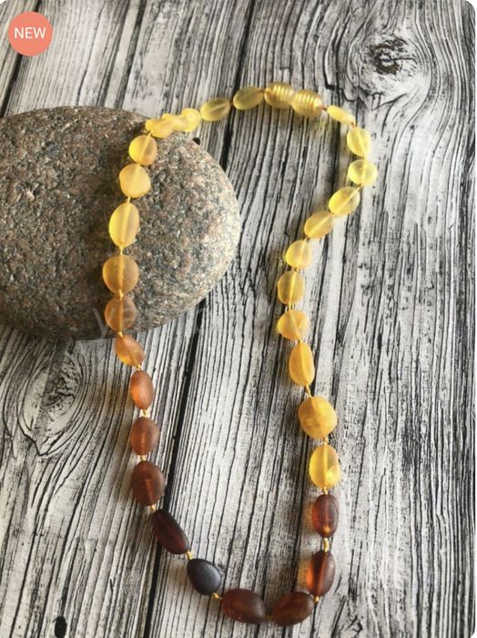 Детские Янтарные бусы.