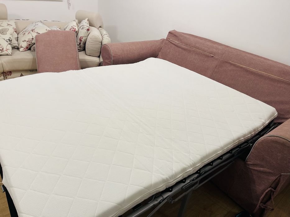 Canapea rabatabila cu saltea