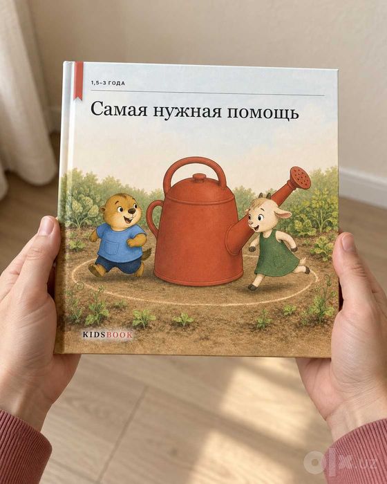 Детская книга «Самая нужная помощь», 1,5–3 года, новая, Ташкент