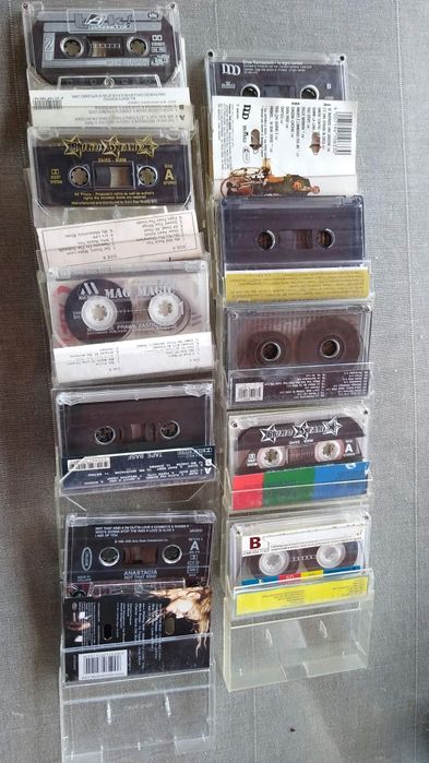 Lot 10 casete audio vintage