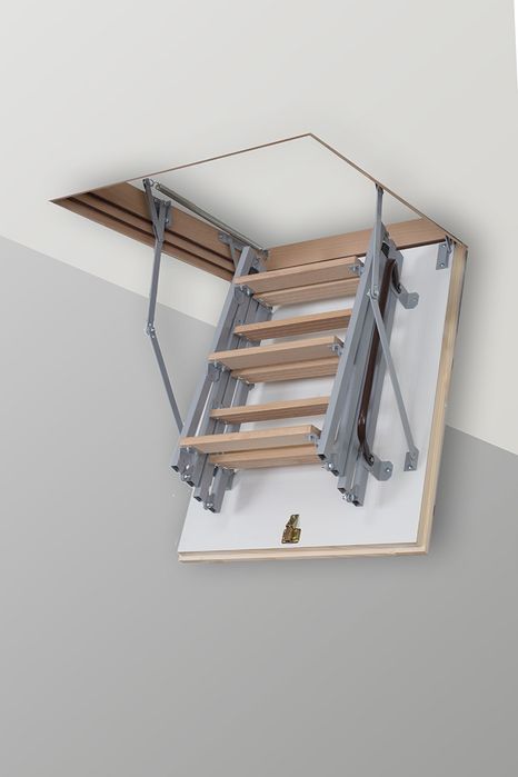 Scara pod pliabil metalică/lemn pe dimensiunele standard și personaliz