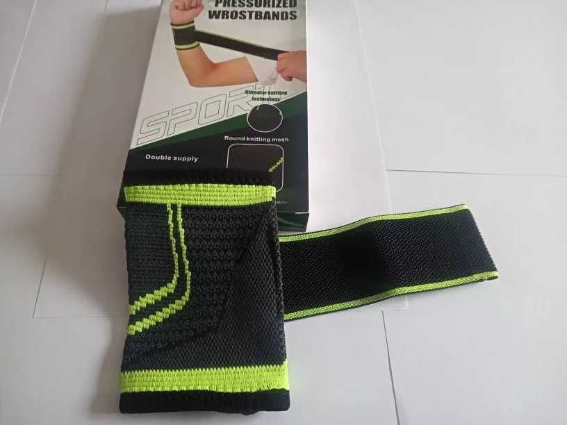 Накитници за фитнес тип ластичен бинт за китка , Комплект 2 броя