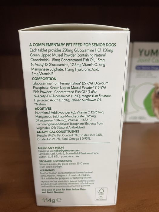 YuMOVE Joint Care за възрастни кучета – 3x120 + 240 таблетки