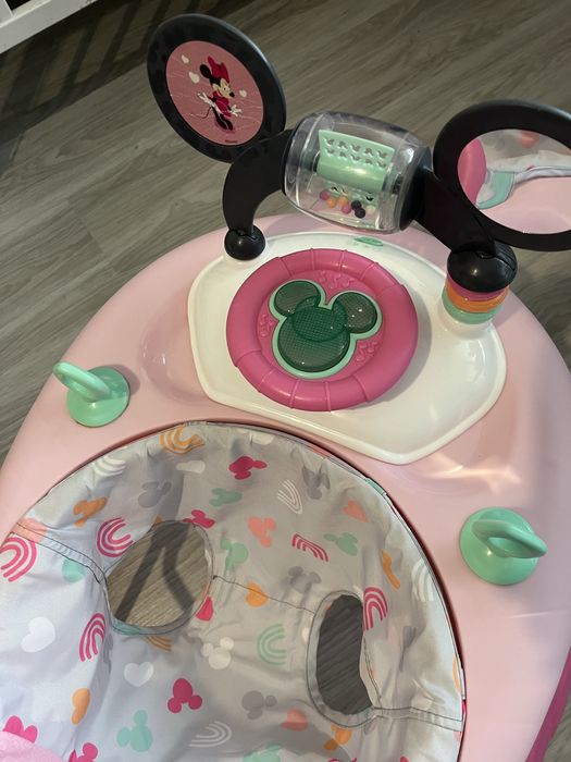 Музикална проходилка Bright Starts Disney Baby - Minnie Mouse, розова