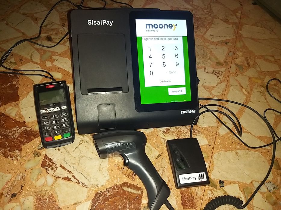 Casa fiscala de marcat model CUSTOM PCDS FUSION PC64 + POS GLOVO