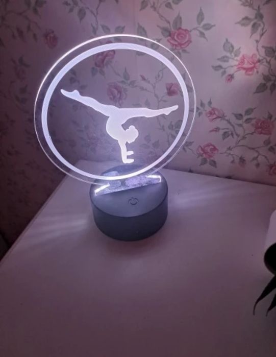 Нощна лампа " Художествена гимнастика "