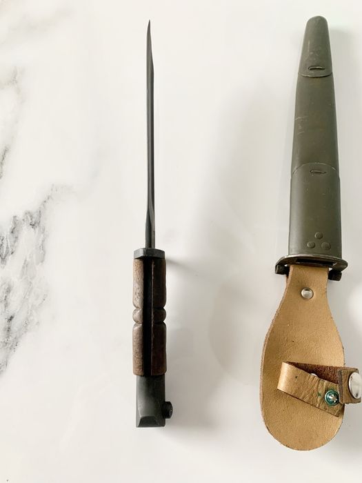 Baioneta originala din primul razboi mondial 1916 veche de colectie