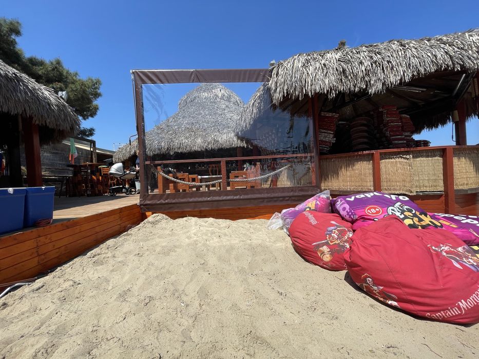 Ветроупорни завеси,тенти,сенници,чупещо рамо.