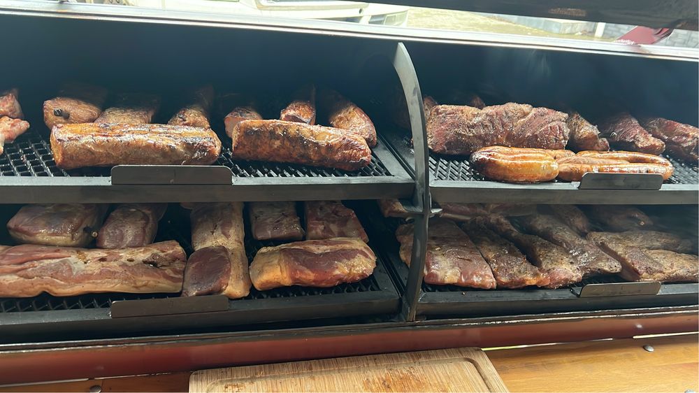 Smoker texan afumatoare grill