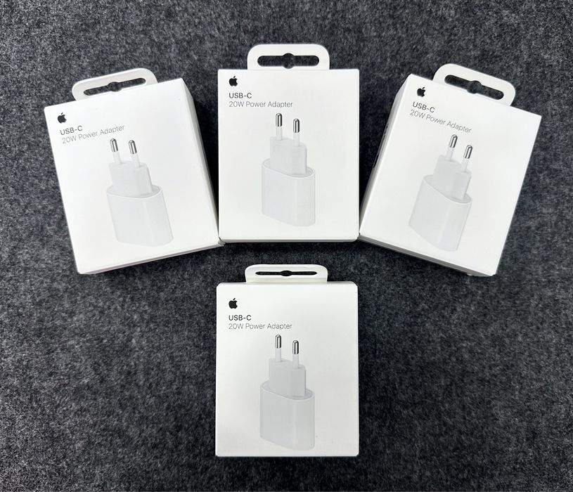 Блок питания apple 20w, 2024, оригинальная зарядка для iphone