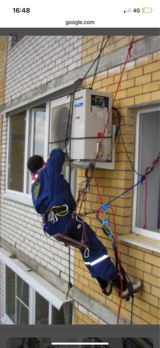 Кондиционер установка!