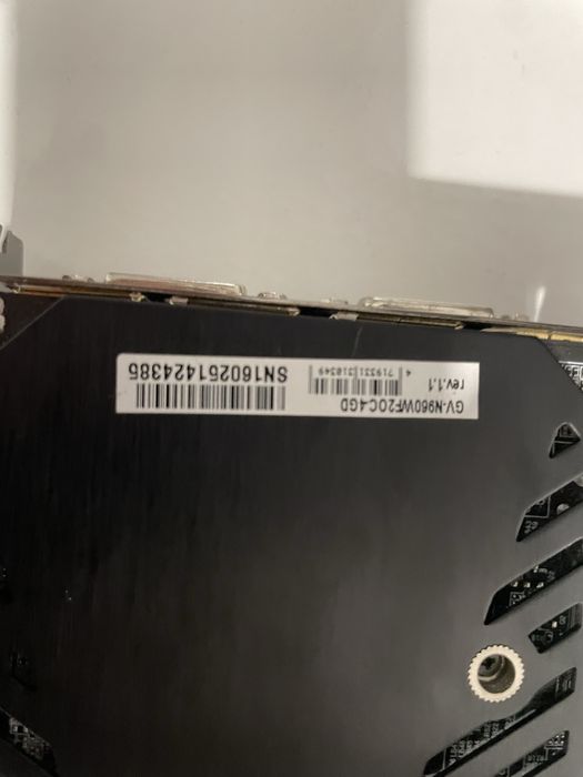 Placa video Gigabyte GeForce GTX960 OC WindForce 2x, 4gb gddr5, 128bit