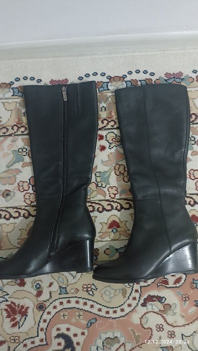 Сапоги кожаные осень весна