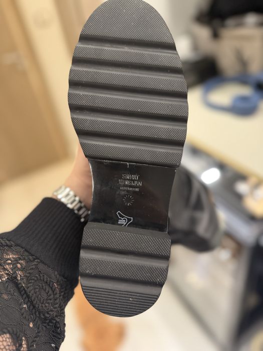 Stuart Weitzman кожени чизми Намалени!