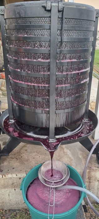 Teasc-presa struguri hidraulic