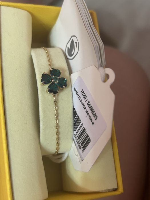 Swarovski Idyllia Clover Green