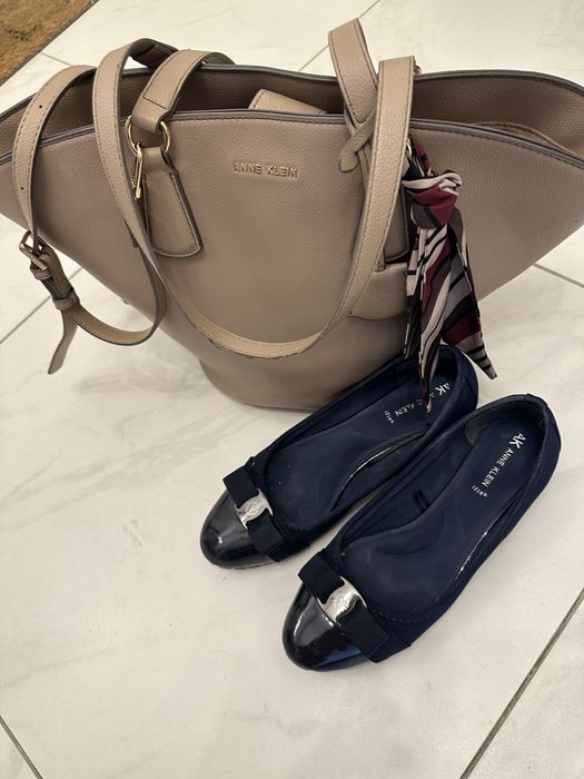 Комплект сумка и балетки от ANNE KLEIN