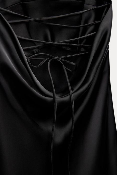 Рокля ZARA черна