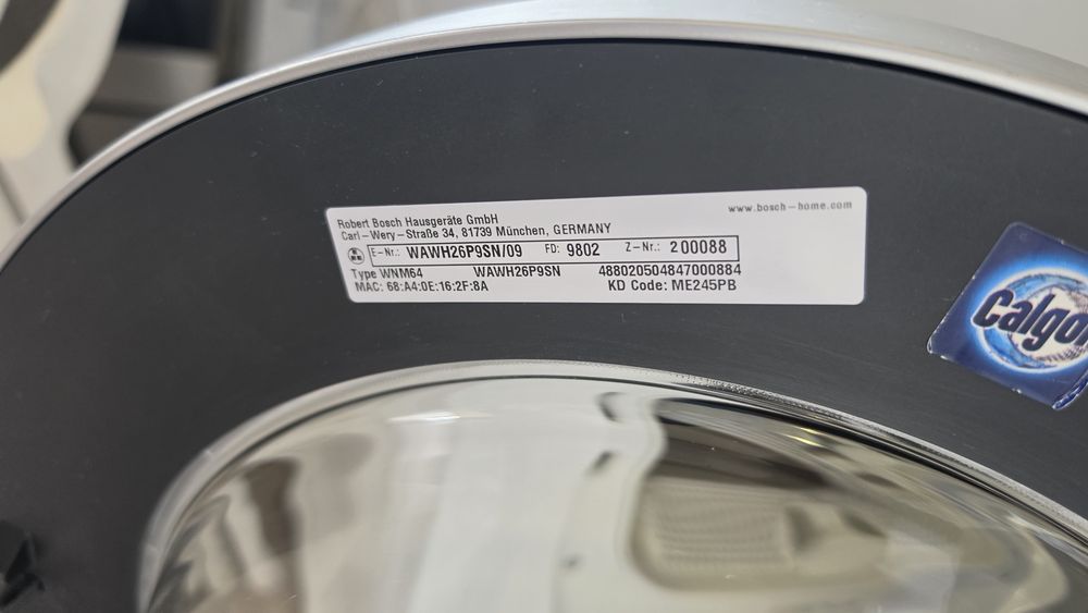 Пералня Bosch series 8 wi-fi 9kg