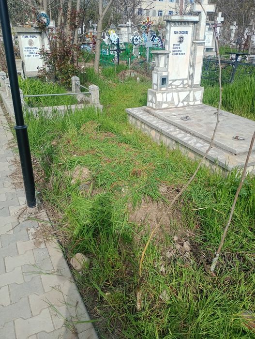 Loc de veci lângă alee – zona Monumentul Eroilor – Eternitatea Galați