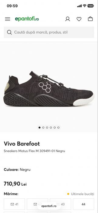 Vivo Barefoot Motus Flex M marimea 44