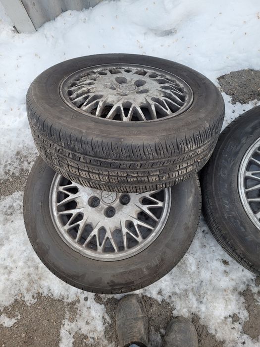Продам или обмен 4 диска +шины на 16