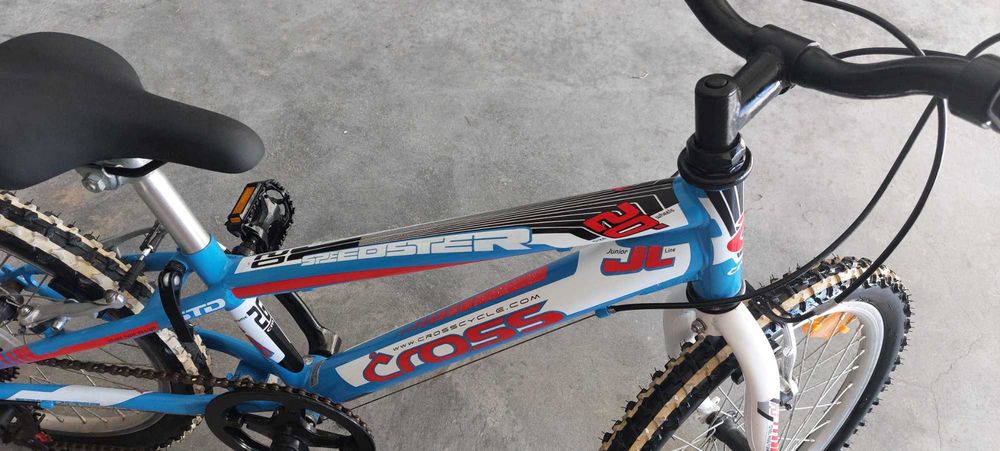 Детски велосипед Cross Speedster 20 син