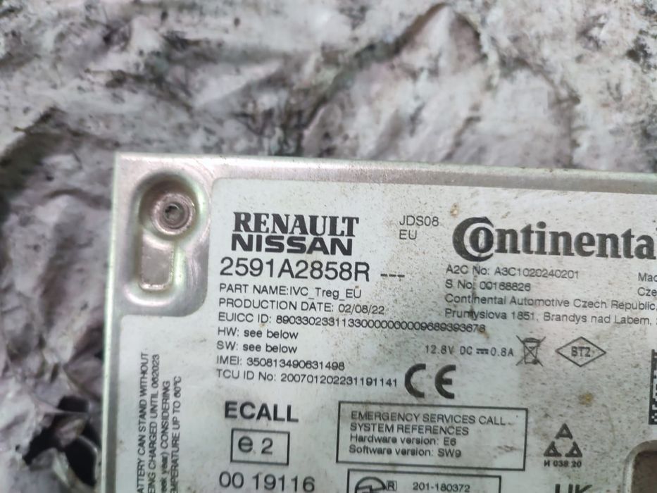 Modul 2591a2858r Renault Captur 2 [2019 - 2020]