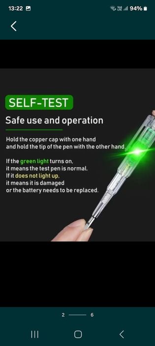 Set 2buc  testere control electrice