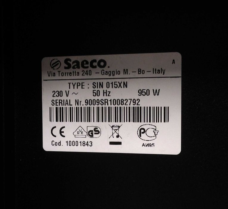 Vand masina cafea espresor Saeco Aroma boiler si carcasa inox