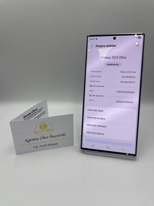 Samsung S23 Ultra 5G 512GB/12GB RAM FACTURA/GARANTIE #50740