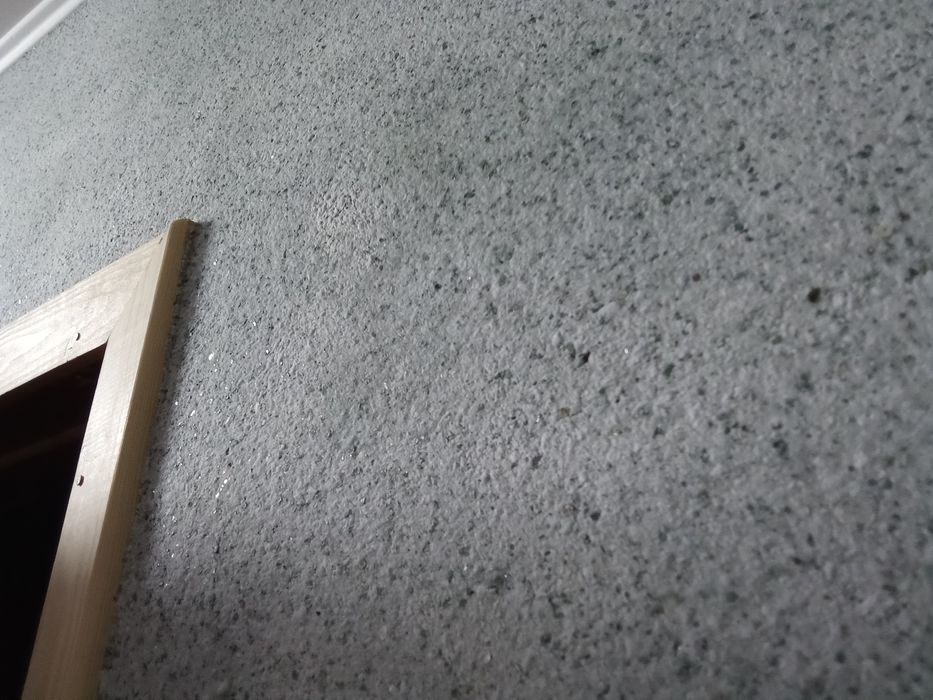 Жидкие обои. Монтаж