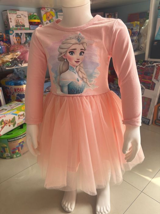 Прекрасни рокли с Елза ,Лабубу,Бърбъри