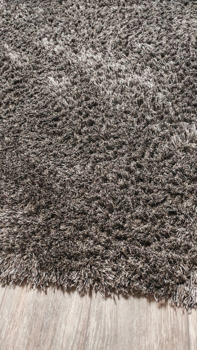 Covor living/dormitor Shaggy, gri, 145/230
