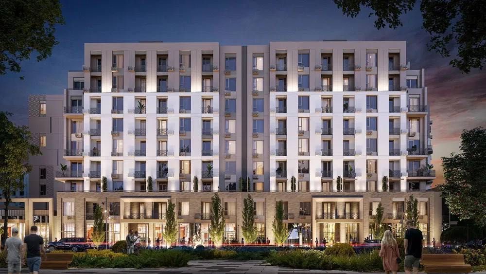 2-комнатная квартира  (white box), ЖК BI Sad’O Business, Паркентский
