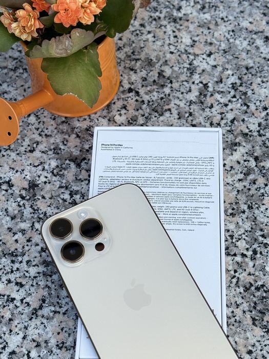 iPhone 14 Pro Max 256 GB Gold – Неразличим от нов!
