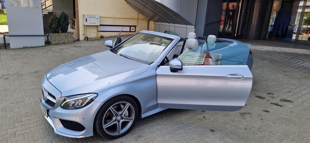 Mercedes C200 cabrio 4MATIC AMG Line int/ext