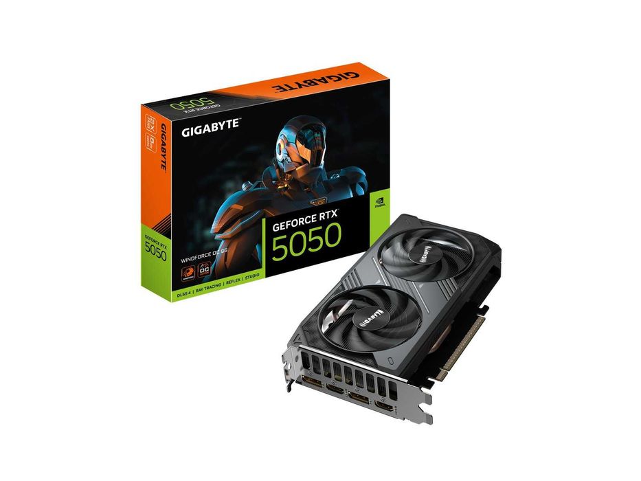 Видеокарта GIGABYTE GeForce RTX 5050 WINDFORCE OC 8 ГБ