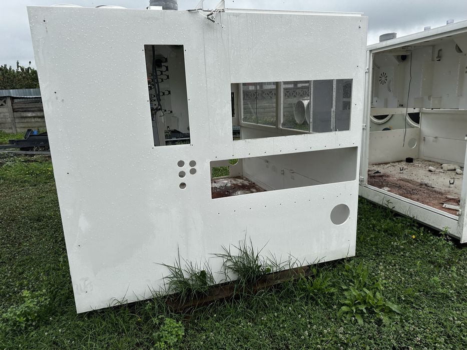 Containar din plastic 15 mm, ghereta, casuta vanzare, baraca, chiosc
