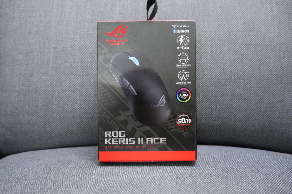 Беспроводная мышь Asus ROG Keris II Ace Black