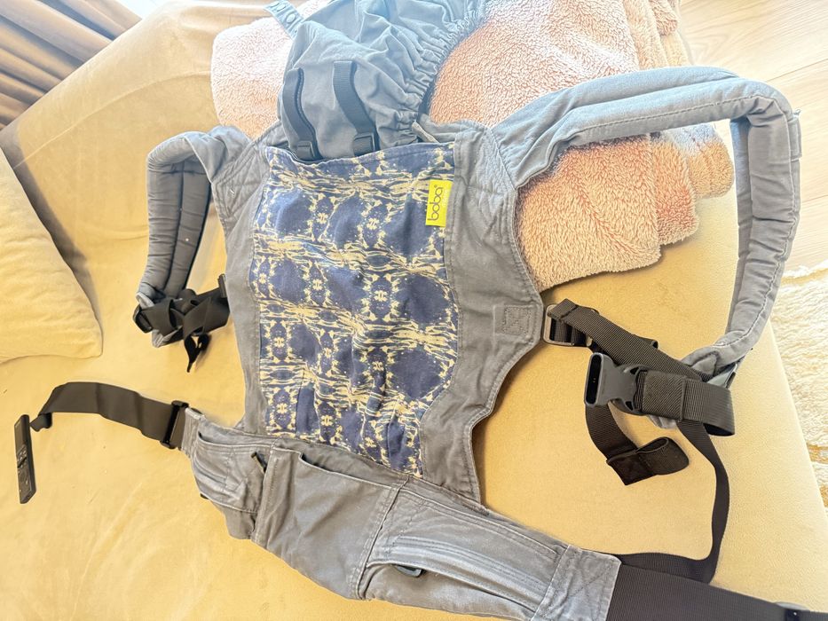 Marsupiu ergonomic Boba 4G Organic si husa de iarna - 3->20 kg