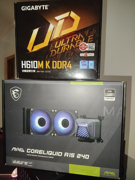 12400f+H610M K+MSI MAG A15