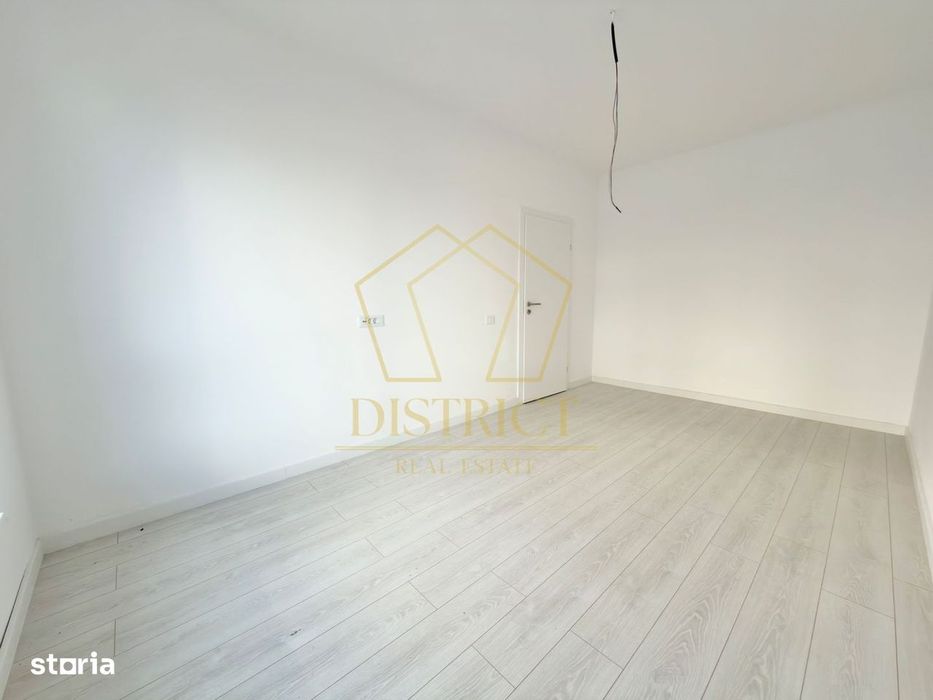 Apartament cu 2 camere, 54 mp utili la parter finalizat la asfalt in G