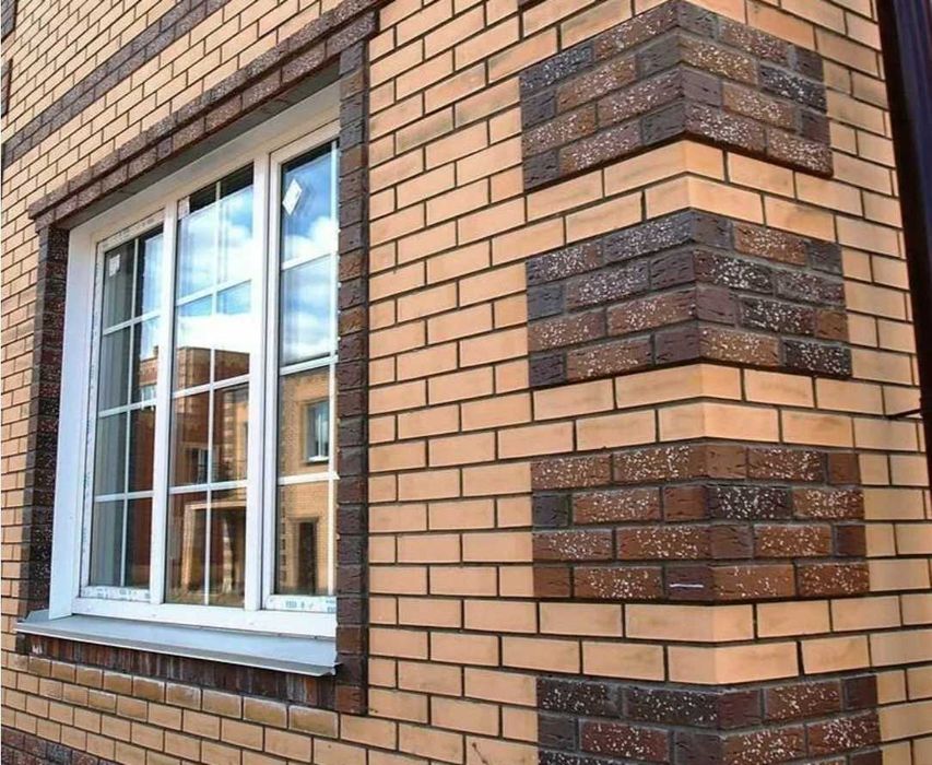Облицовка клинкерным кирпичом