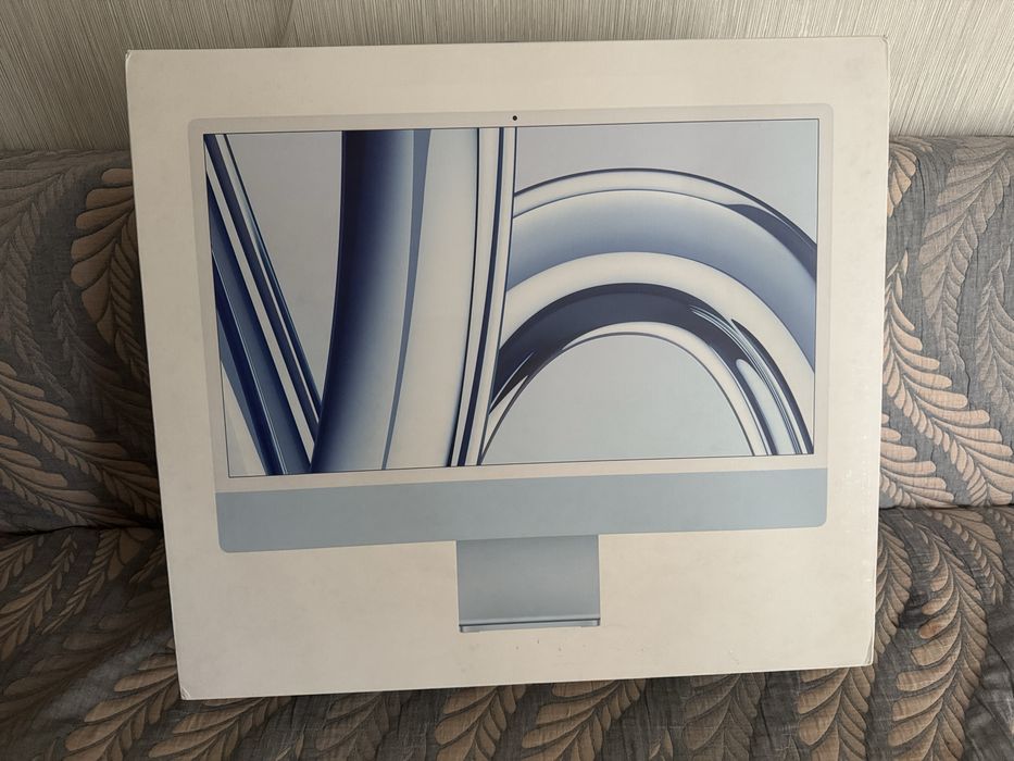 моноблок Apple iMac 24″ MQRQ3 (Blue)