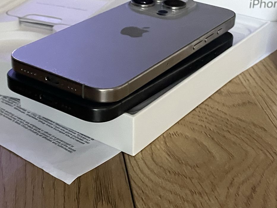 Бартер iPhone 15 pro 256 black 100% BH 0 cycles