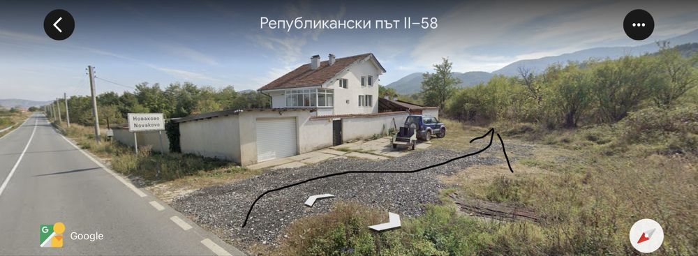 Парцел за строеж с.Новаково 1200 кв.м