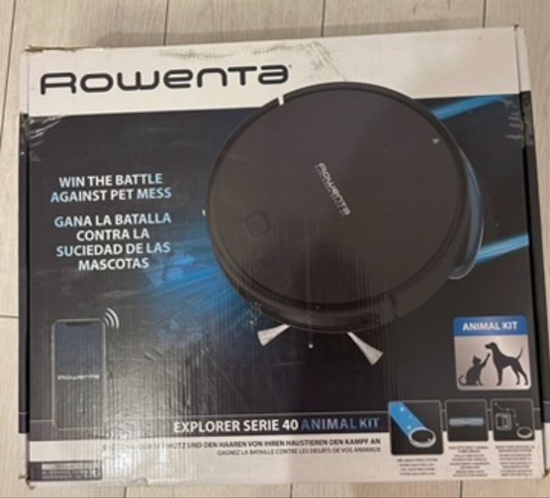 Aspirator robot rowenta explorer serie 40 animal kit pret