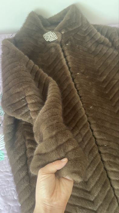 Шуба красивая теплая