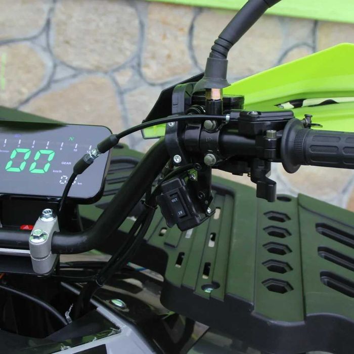 Бензиново АТВ/ATV 250cc/250 кубика RockHunter с лебедка Gray/Green